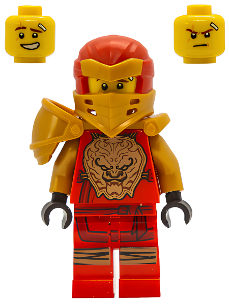 Минифигурка Lego Ninjago Kai Hero - Clip on Back njo605 U